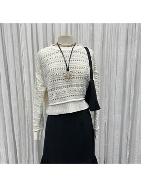 Knit Bohemian Fairy Grunge Preppy Sweater (M)
